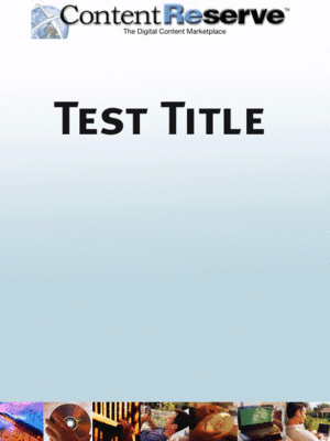 cover image of Test Title 1